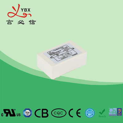 Yanbixin 6.5A البلاستيك الأبيض الإسكان EMI خط كهرباء مرشح YB16P4 مع الكلور الصغيرة