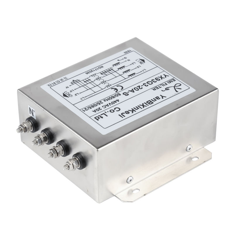 3 المرحلة 4 مرشح EMI الأسلاك 380V/520V