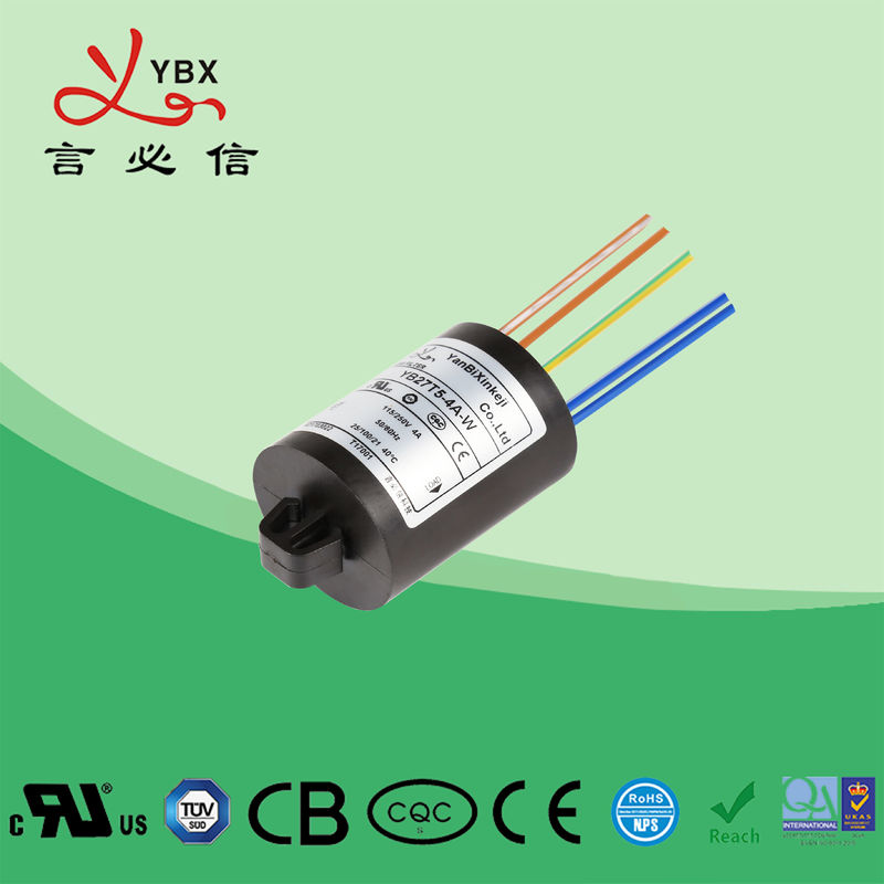 Yanbixin 250V 16A البلاستيك امدادات الطاقة تصفية الضوضاء للأجهزة المنزلية الأبيض