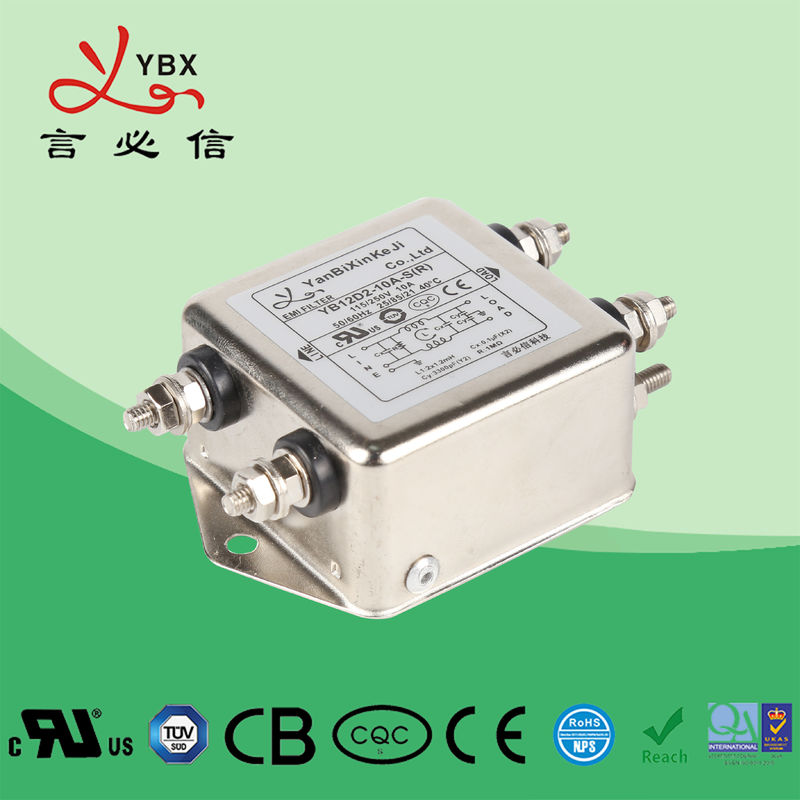 AC المعدات الطبية EMI الضوضاء تصفية YB27D2-6A-S شهادة CE