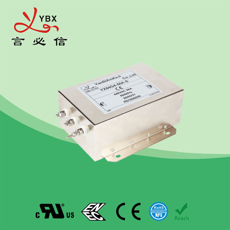 الكهربائية السلبي ثلاثة المرحلة RFI تصفية لالعاكس 440V 480VAC 100A