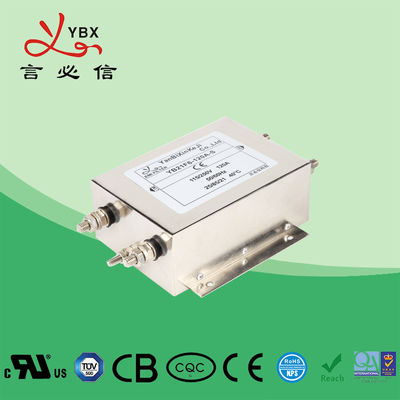 YBX Electronic AC Power Noise Filter , 3 Phase Line Filter For Inverter